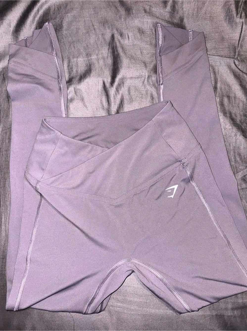 Gymshark Crossover Leggings Purple Athletic